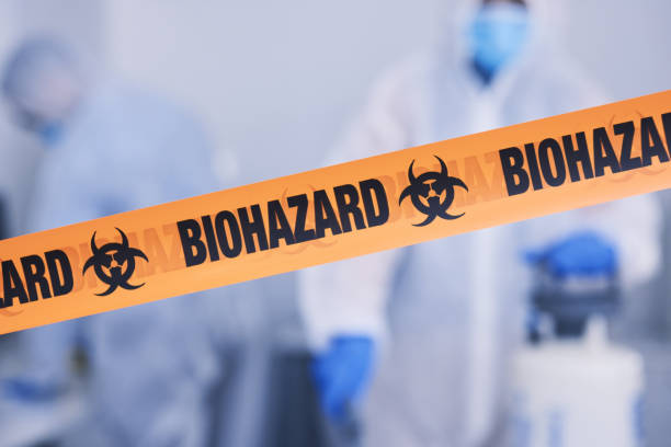 Professional Biohazard technician working in Pixley, CA